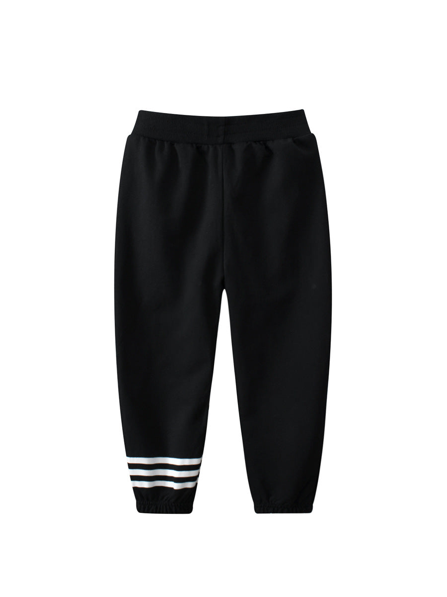 Kids´ sports trousers, black