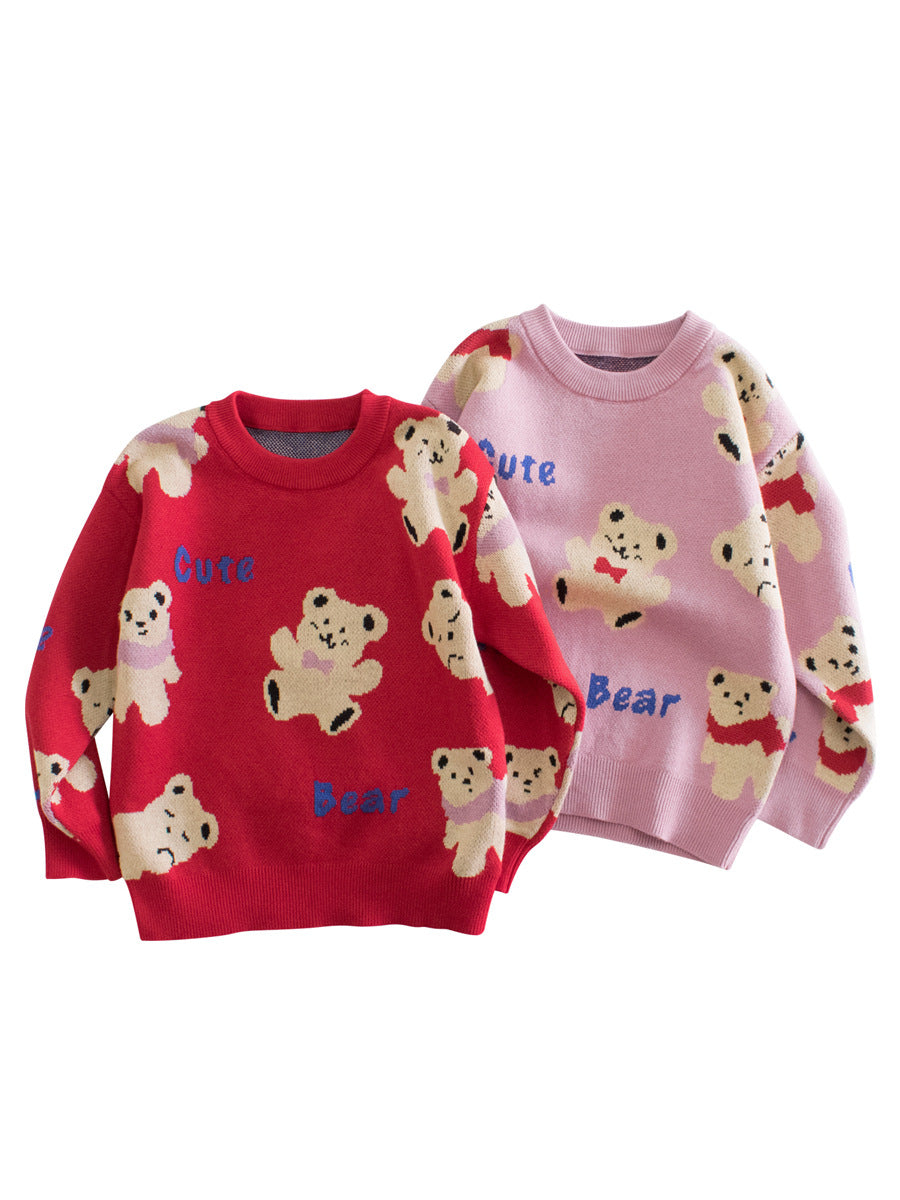 Bear popular children children's clothing sweate