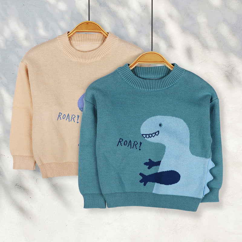 Kids discount dinosaur sweater