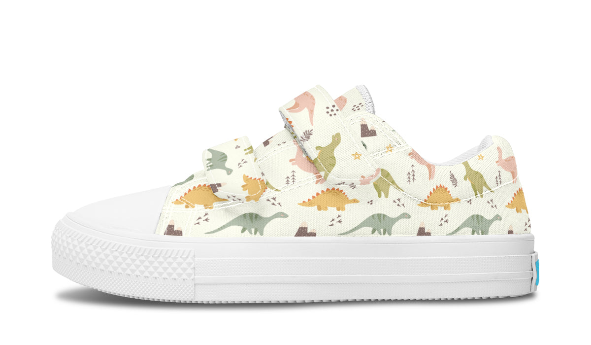 Kids Shoes Low Tops Dinosaurs