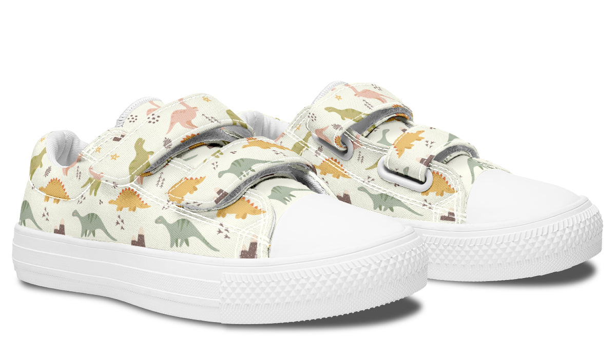 Kids Shoes Low Tops Dinosaurs