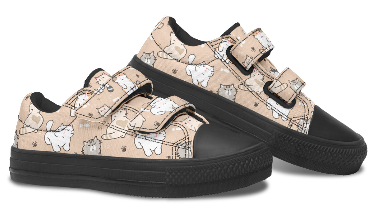 Kids Shoes Low Tops Cats