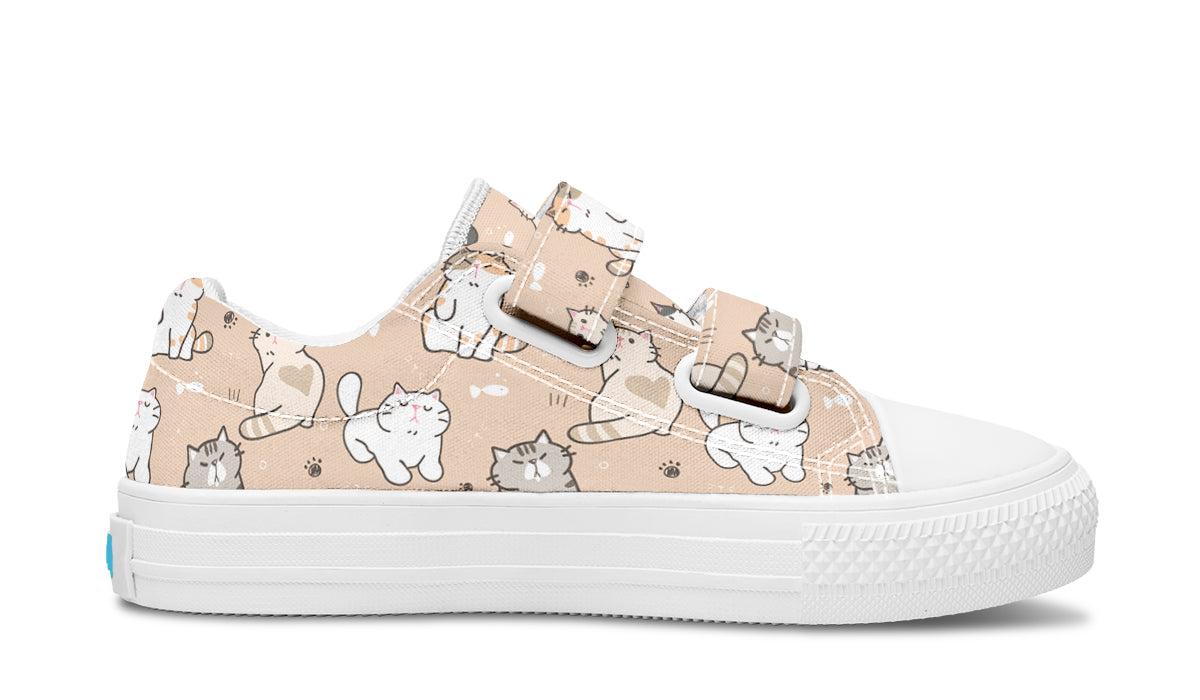 Kids Shoes Low Tops Cats