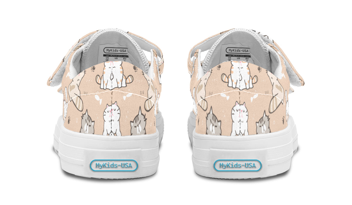 Kids Shoes Low Tops Cats