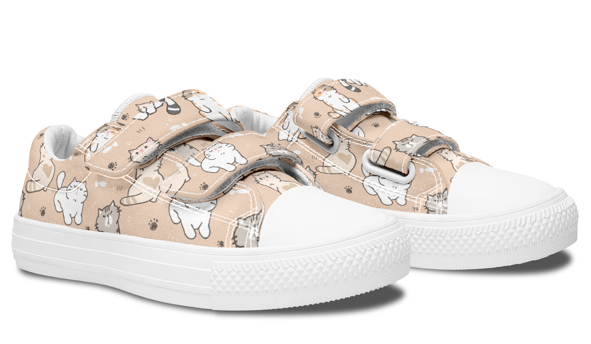 Kids Shoes Low Tops Cats