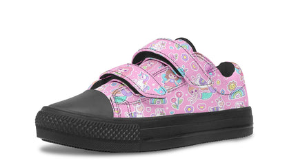 Kids Shoes Low Tops Mermaid And Unicorns