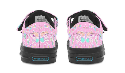 Kids Shoes Low Tops Mermaid And Unicorns