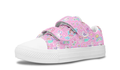 Kids Shoes Low Tops Mermaid And Unicorns