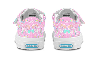 Kids Shoes Low Tops Mermaid And Unicorns