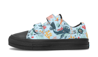 Kids Shoes Low Tops Sea Animals