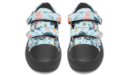 Kids Shoes Low Tops Sea Animals