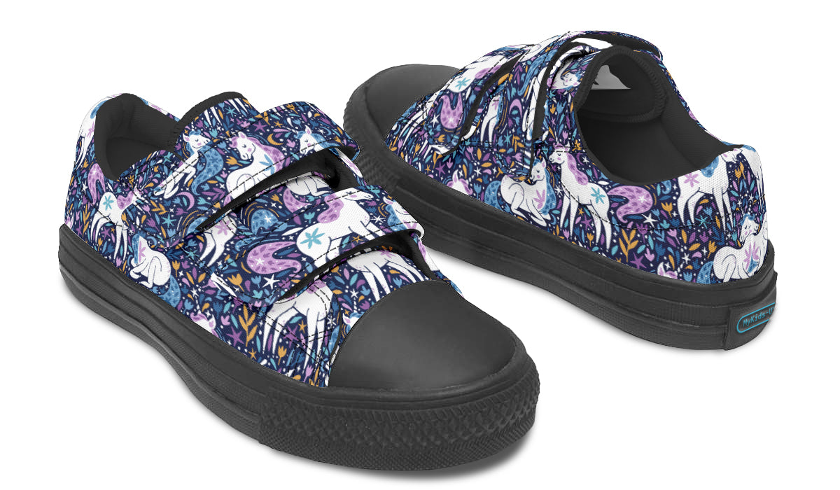 Kids Shoes Low Tops Unicorns