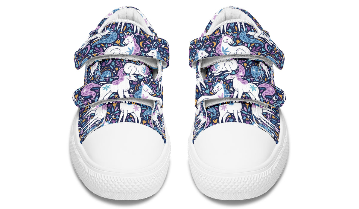 Kids Shoes Low Tops Unicorns