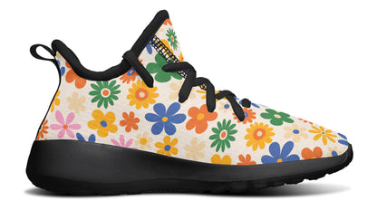 Kids Shoes Sneakers Colorful Flowers