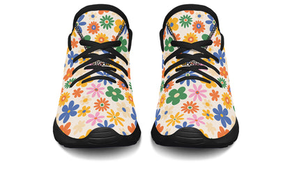 Kids Shoes Sneakers Colorful Flowers