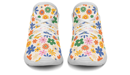 Kids Shoes Sneakers Colorful Flowers