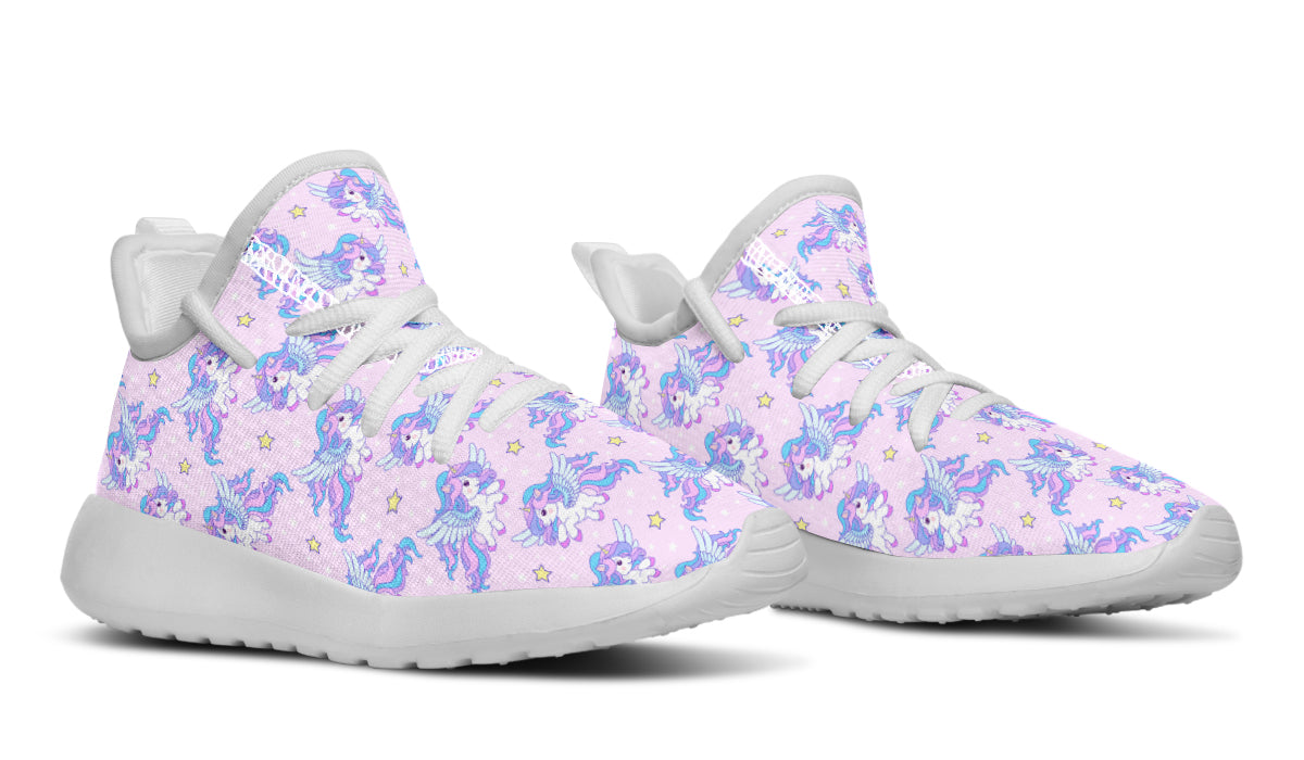 Kids Shoes Sneakers Flying Unicorn