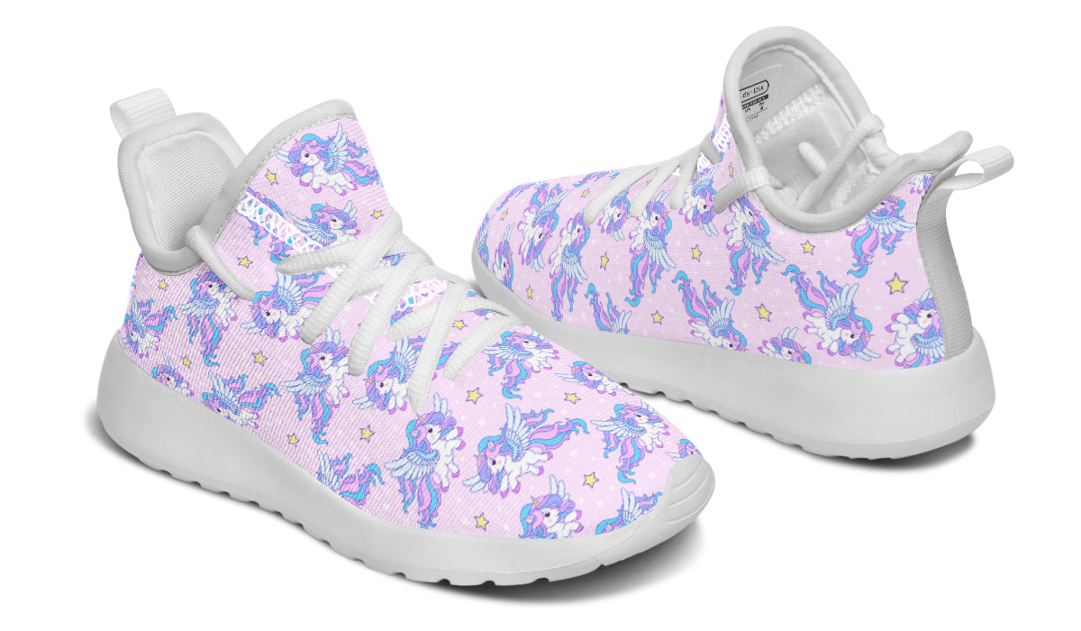 Kids Shoes Sneakers Flying Unicorn