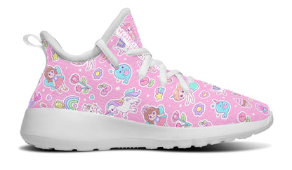 Kids Shoes Sneakers Mermaid And Unicorns