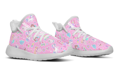 Kids Shoes Sneakers Mermaid And Unicorns