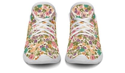 Zapatillas de deporte para niños con estampado de flores mixtas 