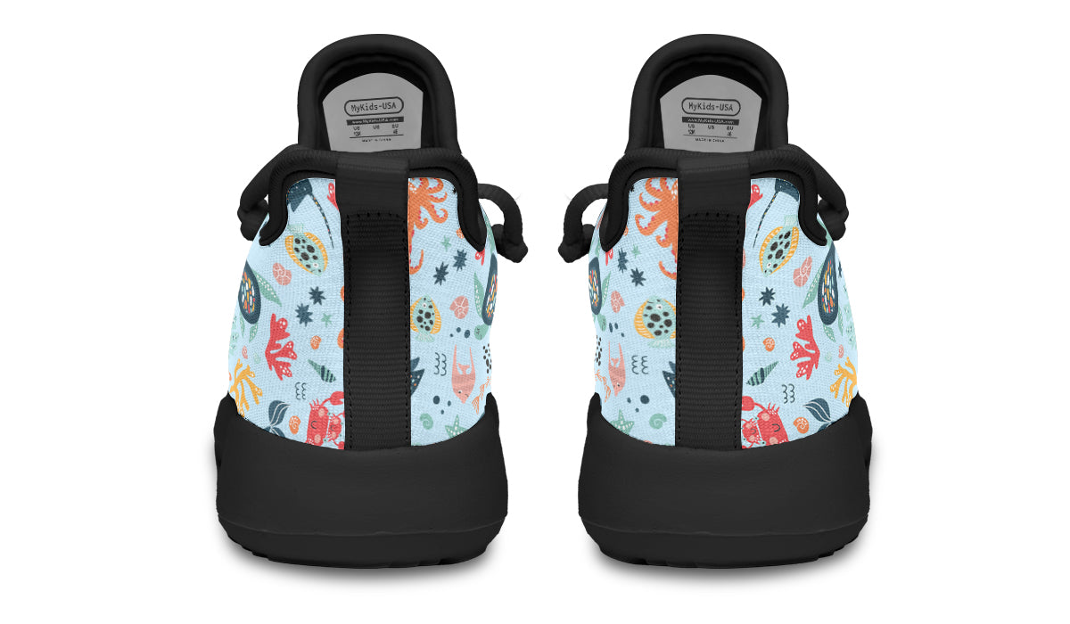 Kids Shoes Sneakers Sea Animals