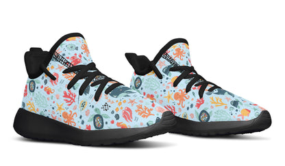 Kids Shoes Sneakers Sea Animals