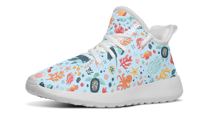 Kids Shoes Sneakers Sea Animals