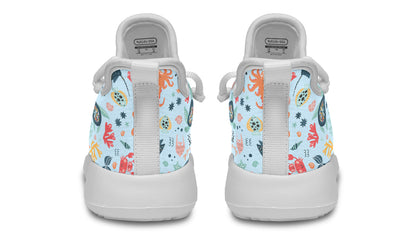 Kids Shoes Sneakers Sea Animals