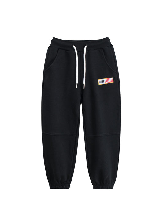 Autumn and Spring New Arrival Modern Casual Kids Versatile Letters and Striped Logo Sportswear Pants