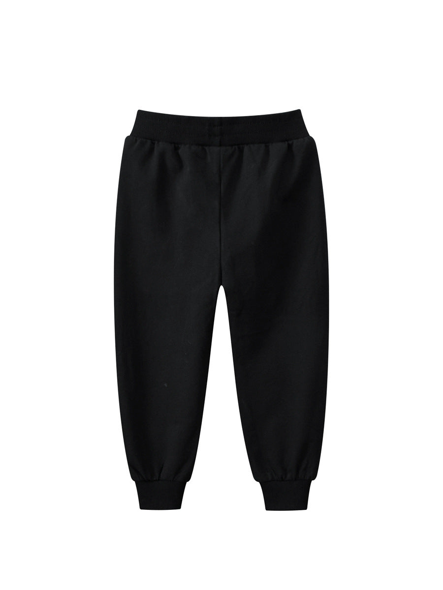 Kids Boys Cargo Pants Sports Trousers Hiking Sweatpants Pockets Streetwear  Soft | eBay