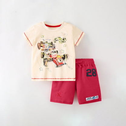 Conjuntos de ropa de moda casual con estampado de bebé niño 2023