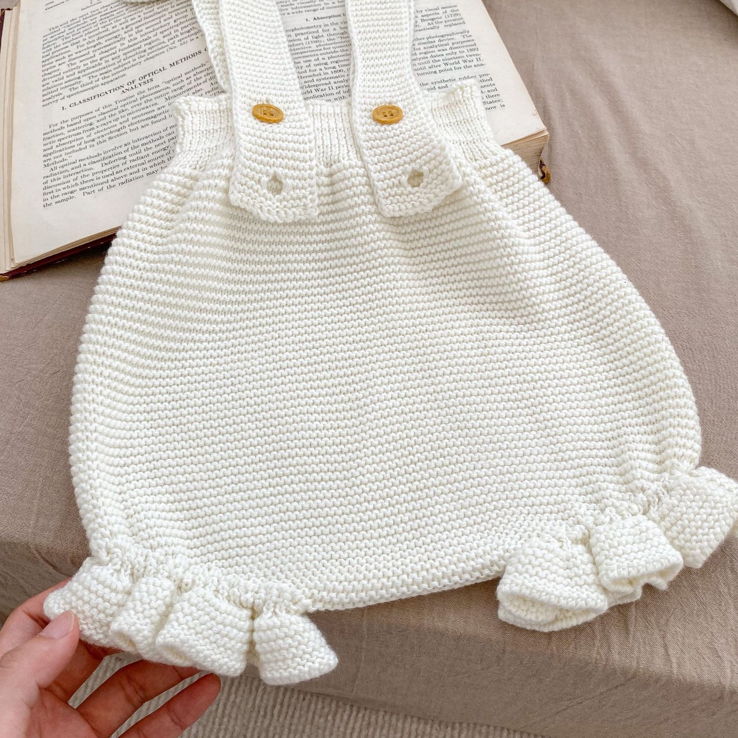 Camisola de punto para niña, de una pieza, para primavera y otoño, incluye gorro