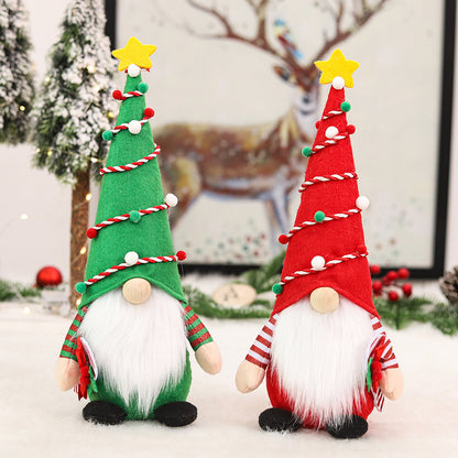 Christmas Nordic Style Santas Festival Decorative Props