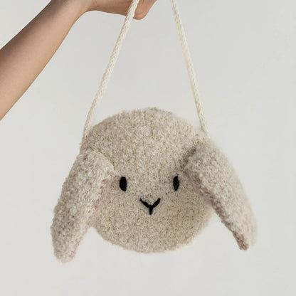 Cute Cartoon Style Children’s Coin Plush Crossbody Bag