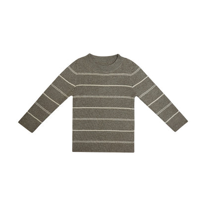 Arrival Kids Unisex Soft Comfortable Knitted Long Sleeves Striped Top Casual Sweater