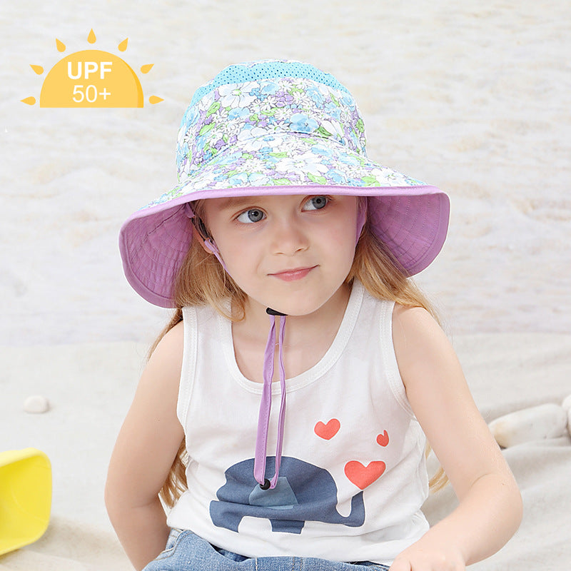 Summer Outdoor UPF50+ UV Protection Sun Brimmed Hat