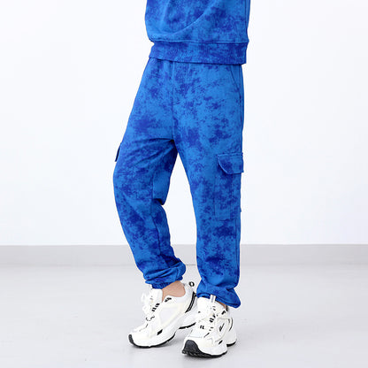 Autumn and Winter New Arrival Modern Casual Boys Versatile Wax-dyed Pants