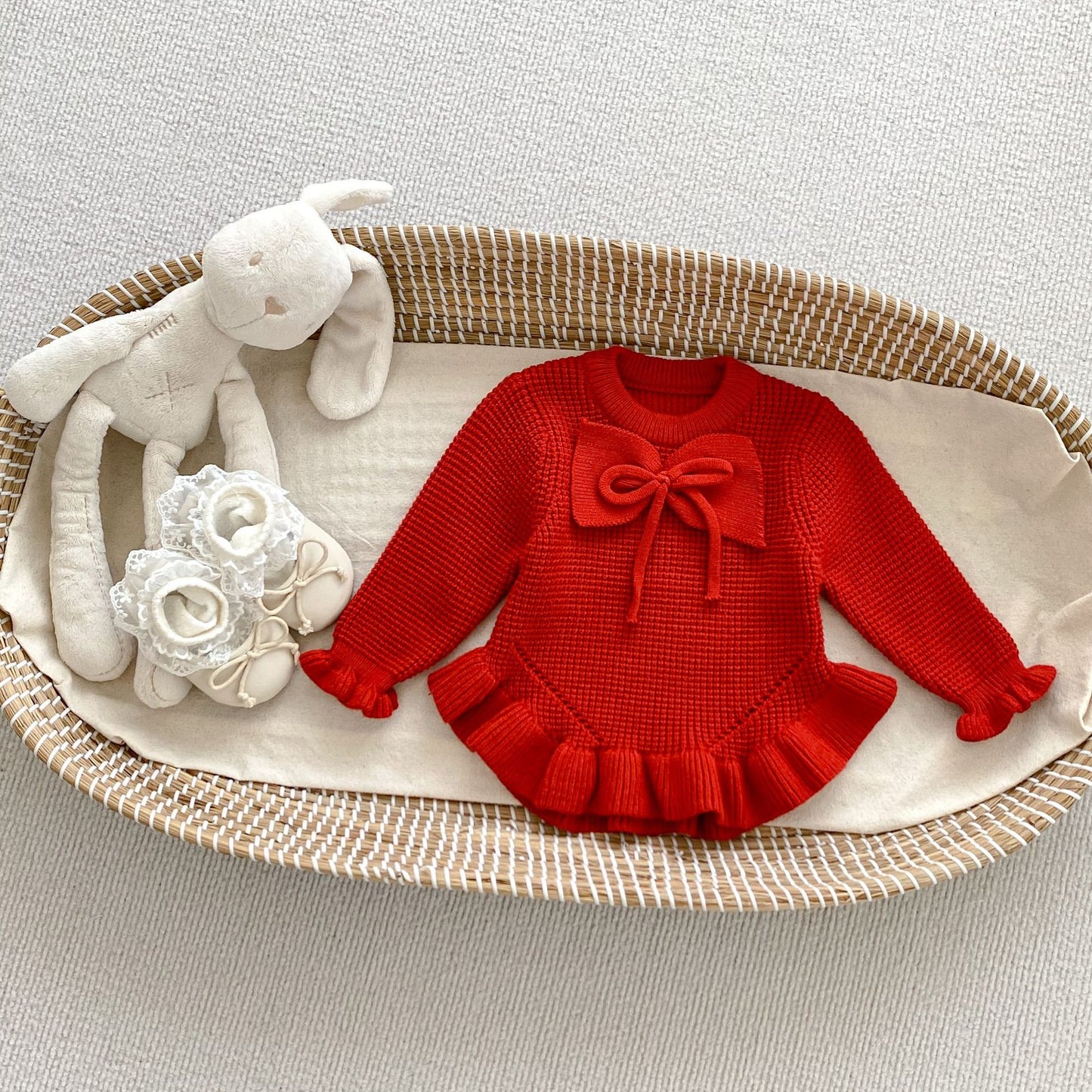 Autumn New Arrival Baby Kids Girls Comfortable Solid Color Knitted Long Sleeves Top