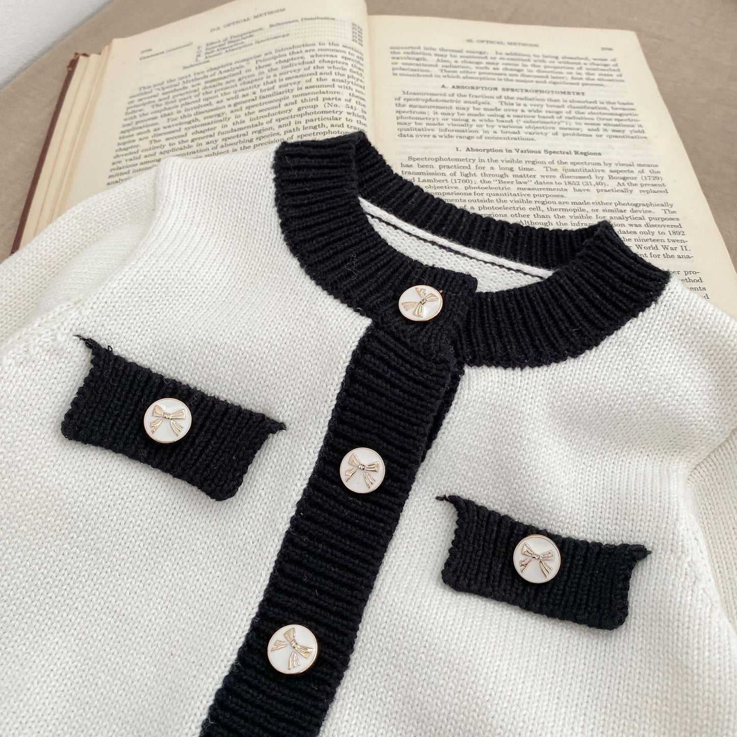 Baby Color Matching Design Sleeveless Onesies With Cardigan Sets
