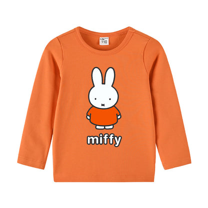 Baby Cartoon Bunny Print Pattern O-Style Quality Shirt